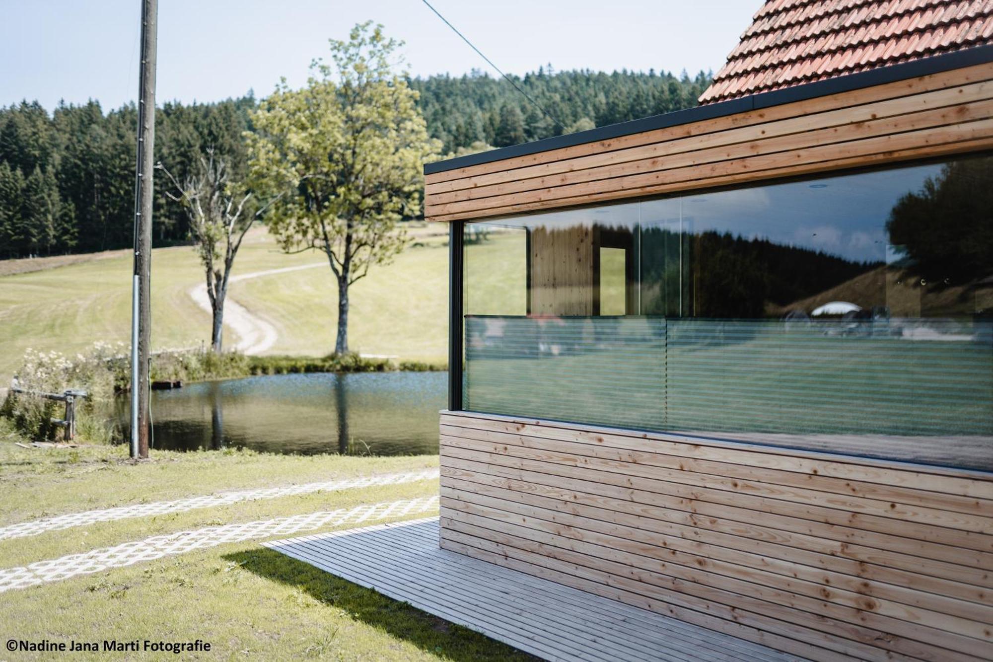 Ferienhaus Im Schwarzwald Am See "Backhaeusle" Villa Hornberg Eksteriør billede